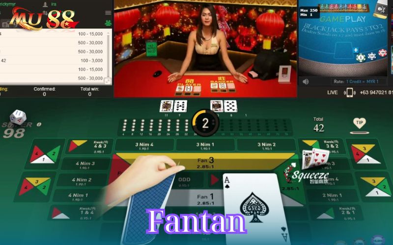 Tìm hiểu về game Fantan trên trang Mu88